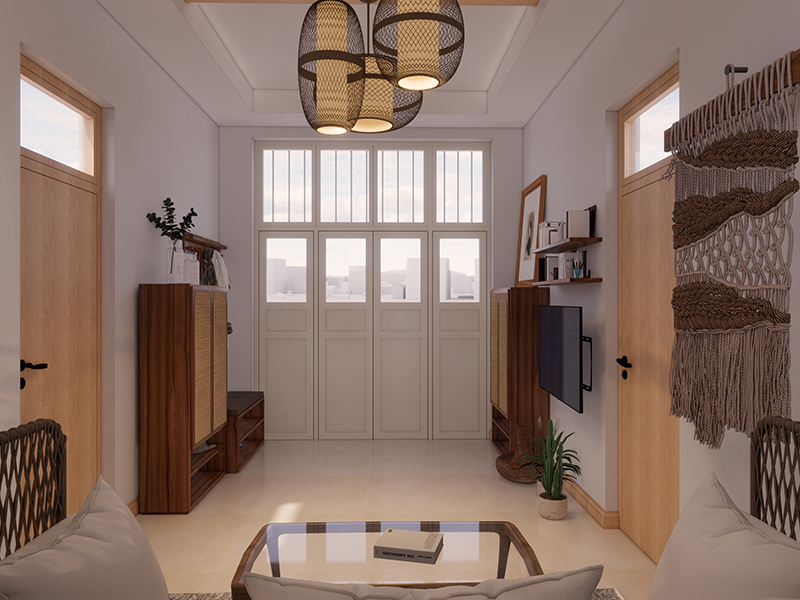 太原吾悅首府二居室日式風(fēng)格裝修 原木系時(shí)尚簡(jiǎn)約 全屋裝修全包