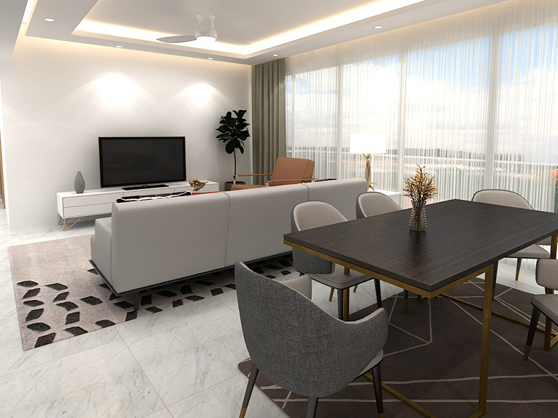 西安室內(nèi)裝修設計費多少錢一平？(圖2)