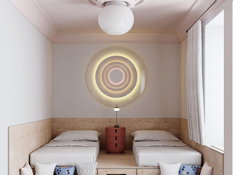 成都臥室安裝什么燈好？成都臥室安裝風(fēng)扇燈好不好？(圖2)