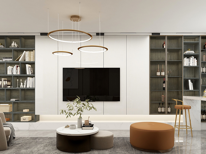 上海地中海安置房翻新案例_上海125平米房子裝修設(shè)計(jì)方案(圖4) 上海地中海安置房翻新案例_上海125平米房子裝修設(shè)計(jì)方案(圖4)