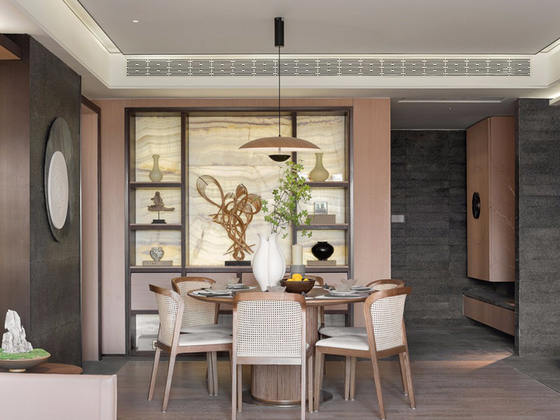 長沙新中式出租房翻新案例_長沙115平米房子裝修設(shè)計(jì)方案(圖4) 長沙新中式出租房翻新案例_長沙115平米房子裝修設(shè)計(jì)方案(圖4)