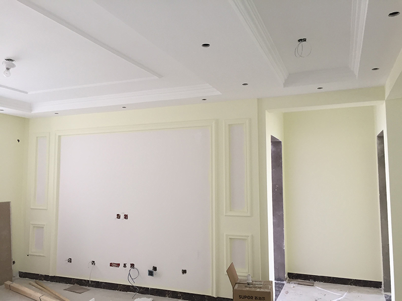 兩室一廳老房子局部裝修要多少錢？78平方客廳改造翻新施工方案(圖2)