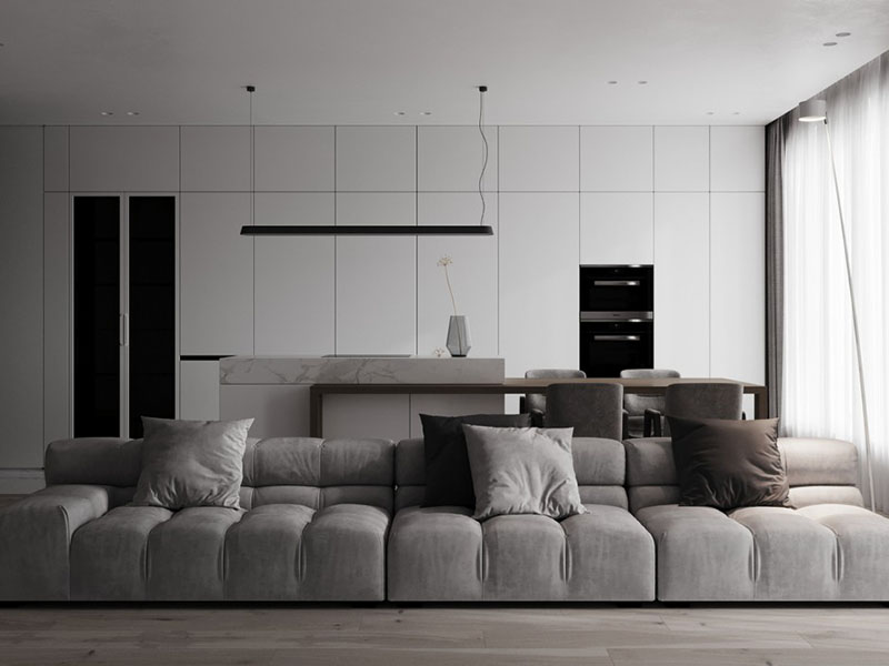 石家莊室內(nèi)簡歐裝修案例，石家莊室內(nèi)簡歐裝修注意事項(圖2)